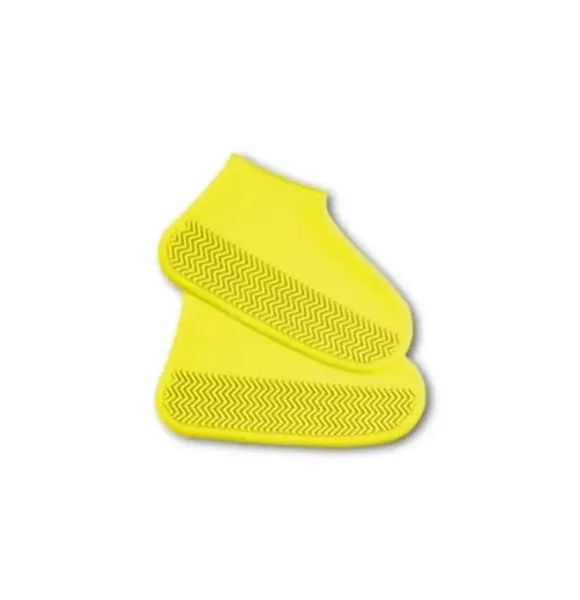 Бахіли силіконові на взуття від води та бруду Waterproof Silicone Shoe Cover розмір L — фото 2