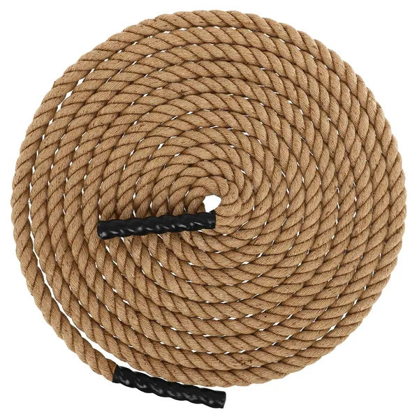 Канат для кросфіту Combat Battle Rope Zelart FI-0909-15 Коричневий — фото 5