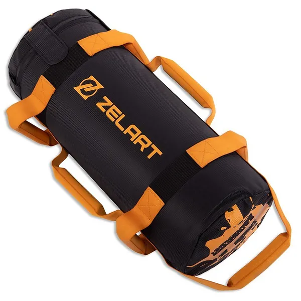 Мішок обтяжувач для функціонального тренінгу Power Bag Zelart TA-7825-15 Помаранчевий — фото 3