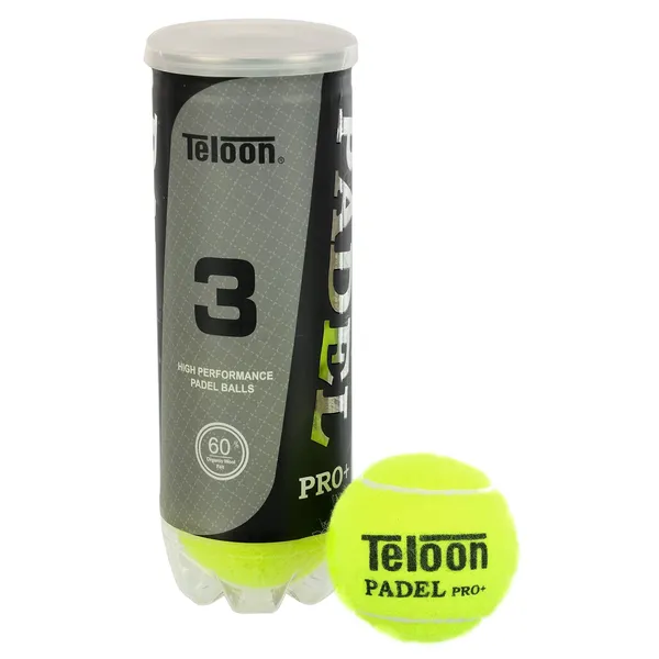 Набір м'ячів для падел-тенісу TELOON PADEL PRO+ 3 шт. Салатовий (WZPA818003-PRO)