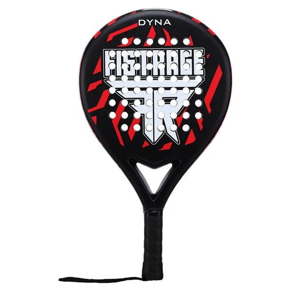 Ракетка для падел-тенісу Padel FISTRAGE DYNA Чорний-червоний VL-4202