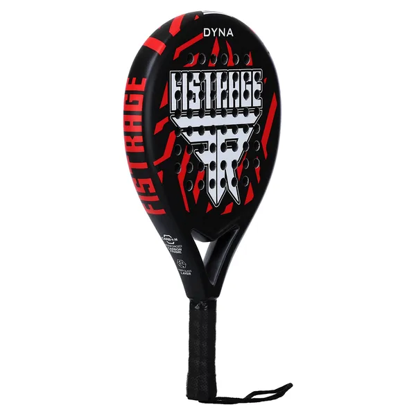 Ракетка для падел-тенниса Padel FISTRAGE DYNA Черно-красный VL-4202 — фото 2