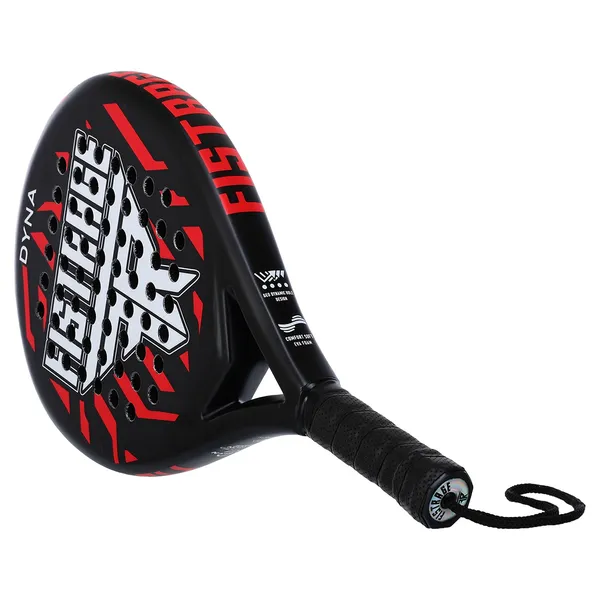 Ракетка для падел-тенниса Padel FISTRAGE DYNA Черно-красный VL-4202 — фото 4