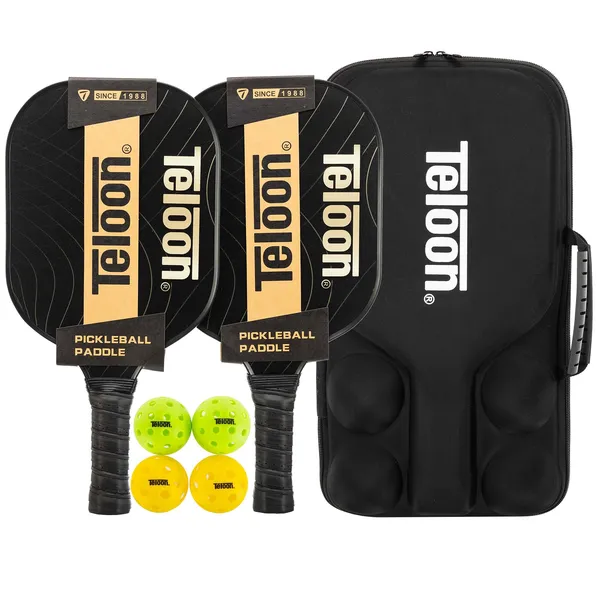 Набір для піклболу TELOON TL5007-SET 2 ракетки 4 м'ячі з чохлом TL5003-SET