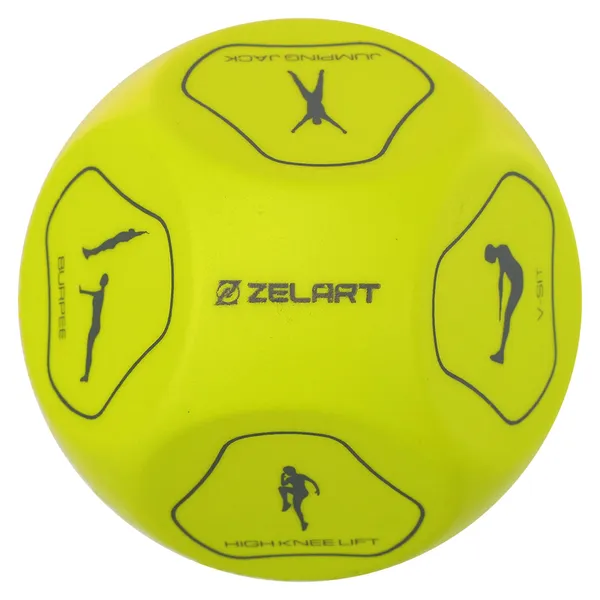Кубики для тренувань кістки для фітнесу Sports Dice MDbuddy Салатовий FI-5343
