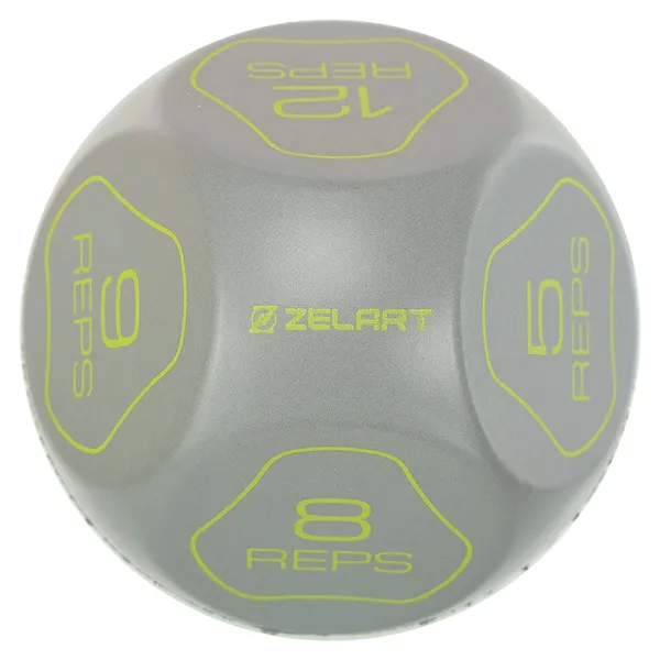 Кубики для тренувань кістки для фітнесу Sports Dice MDbuddy Сірий FI-5343 — фото 3