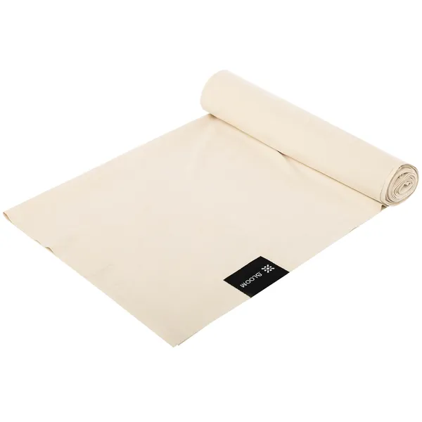 Килимок рушник для йоги нековзний BLOOM SPORTS TOWEL Білий LB7090