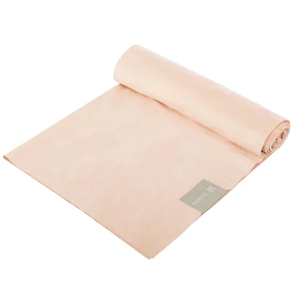 Килимок рушник для йоги нековзний BLOOM SPORTS TOWEL Рожевий LB7090