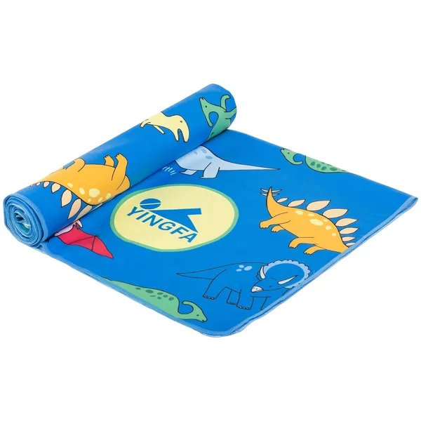 Рушник для пляжу DRY TOWEL YINGFA Синій-жовтий A6817