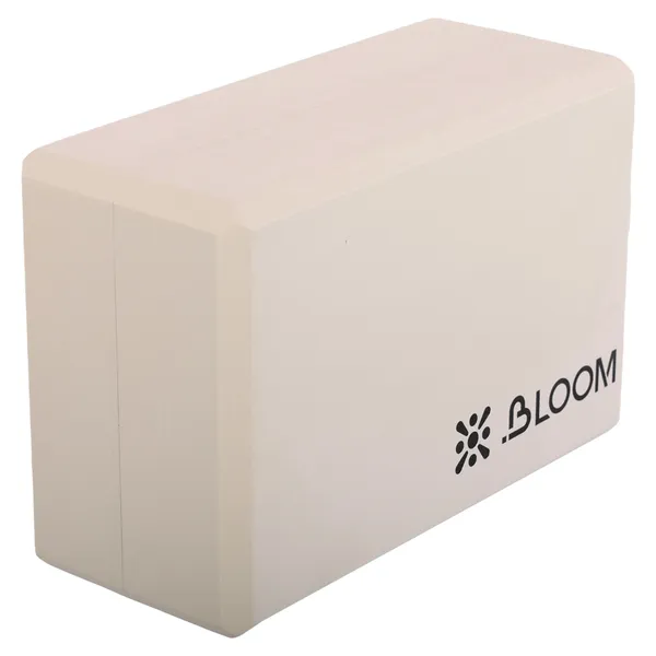 Блок для йоги BLOOM YOGA BRICK Білий LB7040