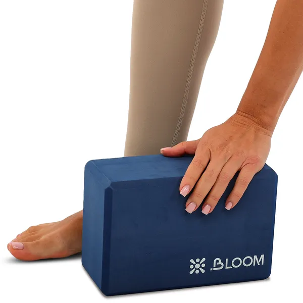 Блок для йоги BLOOM YOGA BRICK Синий LB7040 — фото 3