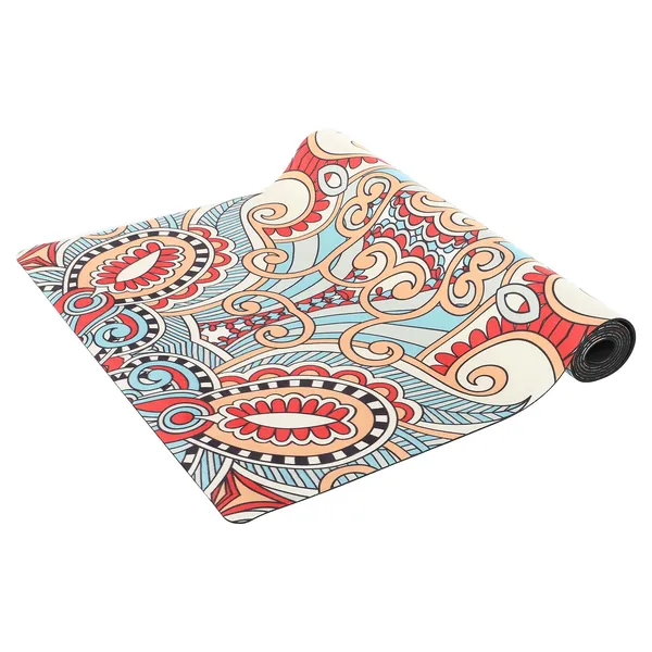 Килимок для йоги замшевий каучуковий Record FI-5662-46 — фото 4