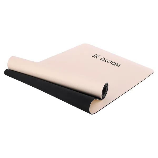 Килимок для фітнесу та йоги BLOOM YOGA MAT Білий LB7030