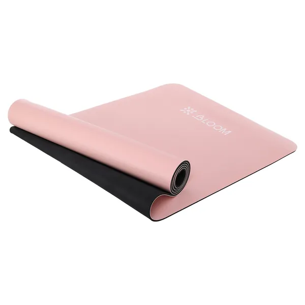 Килимок для фітнесу та йоги BLOOM YOGA MAT Рожевий LB7030