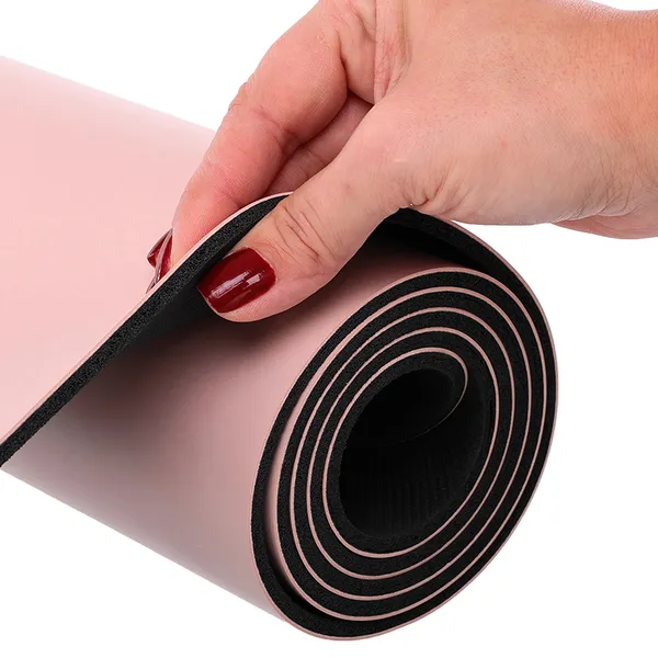 Килимок для фітнесу та йоги BLOOM YOGA MAT Рожевий LB7030 — фото 2
