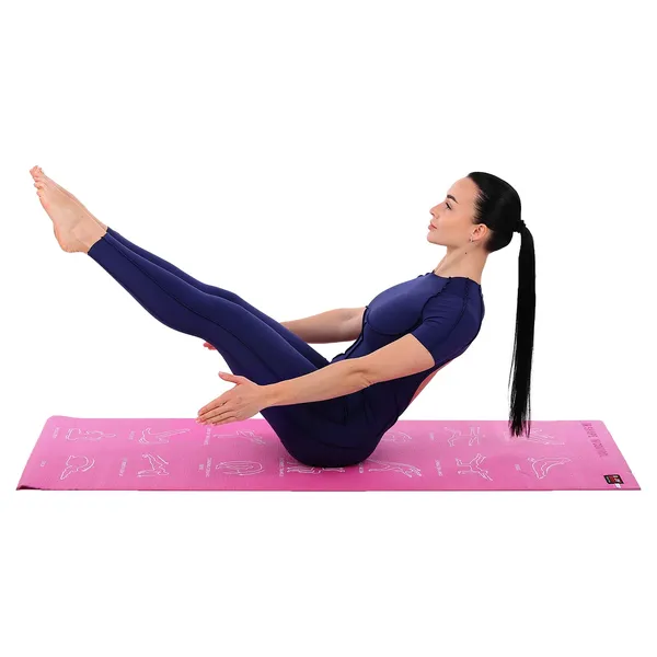 Килимок для фітнесу та спорту BODY SCULPTURE Рожевий SXBB-8300G5PK-R — фото 4
