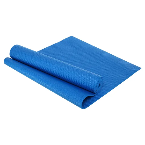 Килимок для фітнесу та спорту PVC SP-Sport Синій FI-8724