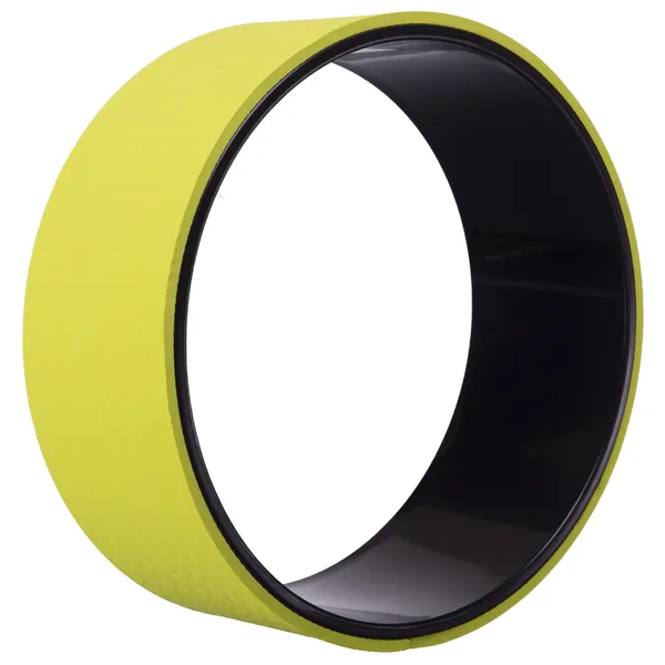 Колесо для йоги Record Fit Wheel Yoga Чорний-салатовий FI-7057