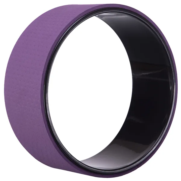 Колесо для йоги Record Fit Wheel Yoga Чорний-фіолетовий FI-7057