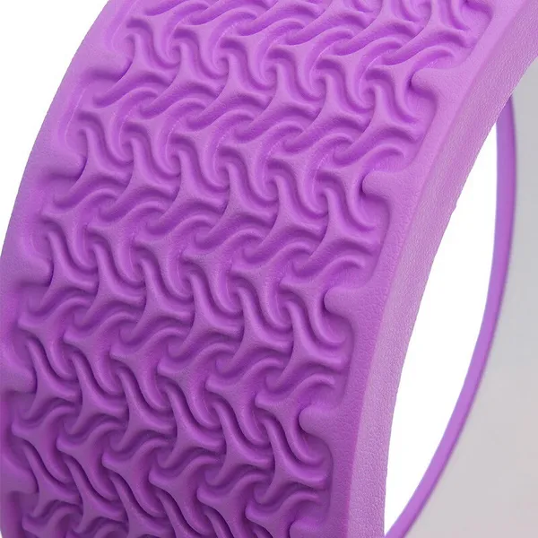 Колесо для йоги масажне Wheel Yoga FHAVK Фіолетовий FI-1472