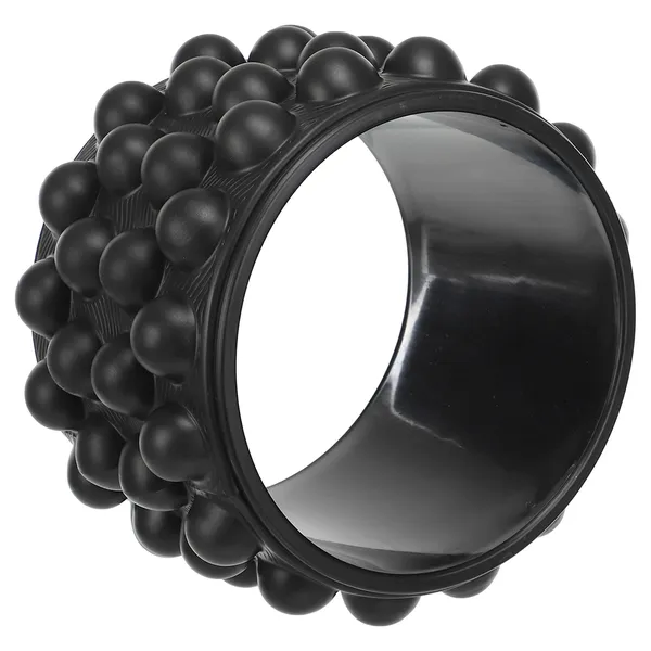 Колесо для йоги масажне Wheel Yoga SP-Sport Чорний FI-6205