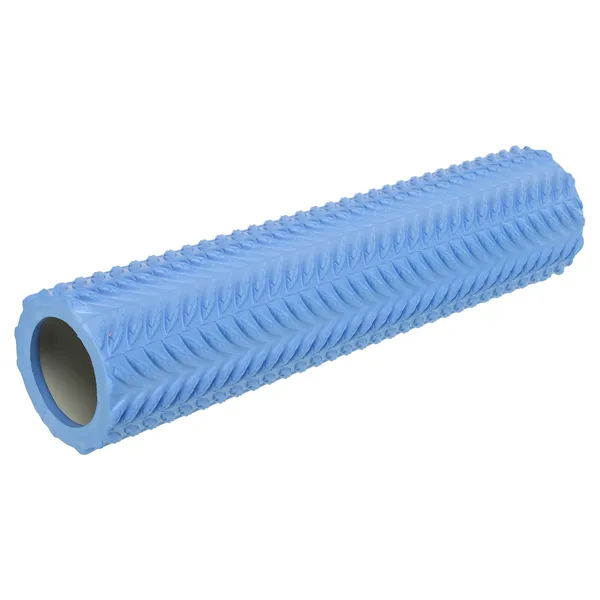 Ролер масажний циліндр (ролик мфр) 45 см Grid Line Roller SP-Sport Блакитний FI-