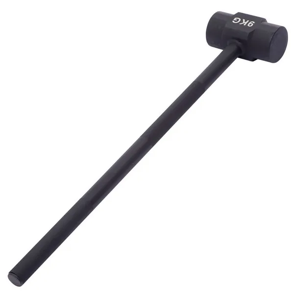 Кувалда сталевий молот для кросфіту GYM HAMMER Zelart TA-0924-9 Чорний — фото 2
