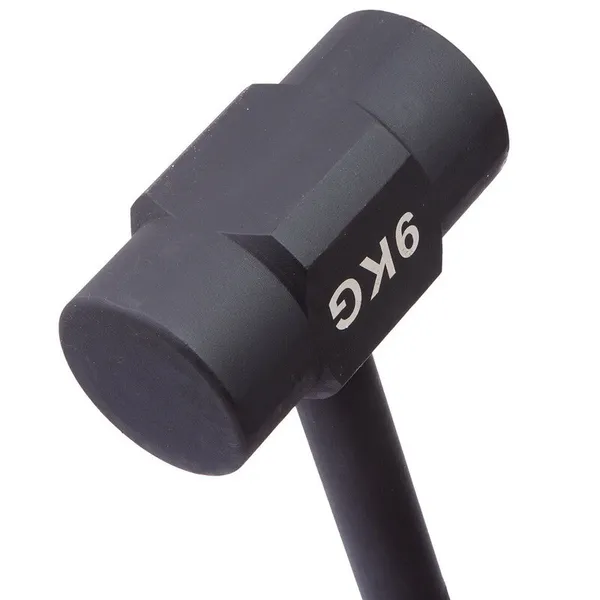 Кувалда сталевий молот для кросфіту GYM HAMMER Zelart TA-0924-9 Чорний — фото 3