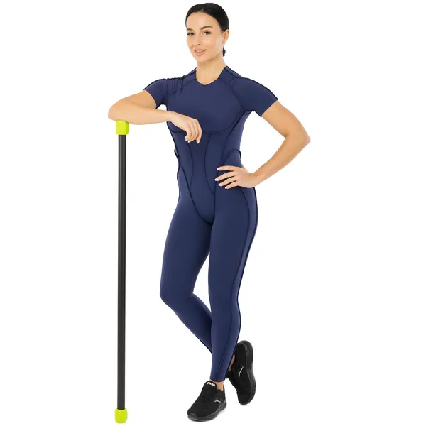Бодібар Body Bar LiveUp Чорний-зелений LP8145-3 — фото 4