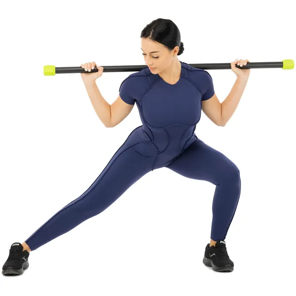 Бодібар Body Bar LiveUp Чорний-зелений LP8145-3 — фото 5