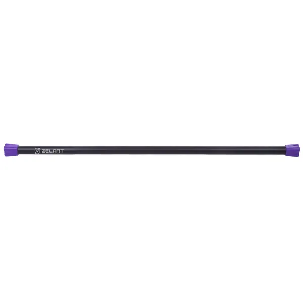Бодібар Body Bar Zelart Чорно-фіолетовий FI-1251-6 — фото 2