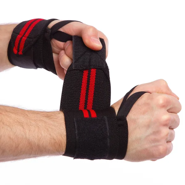 Бинти кистьові для жиму STRENGTH WRIST WRAPS SP-Sport 8088CA Чорний