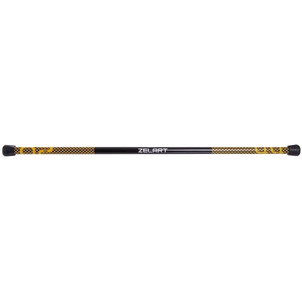 Бодібар Body Bar Zelart Чорний-жовтий FI-2611-2