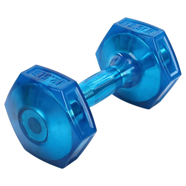 Гантель для фітнесу з покриттям TPU Zelart Jelly Urethane Coated Dumbbells Синій