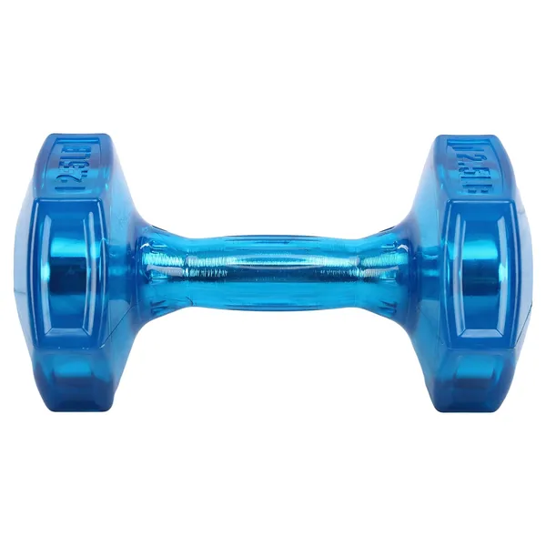 Гантель для фітнесу з покриттям TPU Zelart Jelly Urethane Coated Dumbbells Синій TA-2946-12_5LB — фото 2
