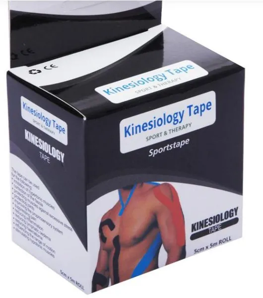 Кінезіо тейп (Kinesio tape) SP-Sport BC-0474-7_5 розмір 7,5смх5м Синій — фото 2