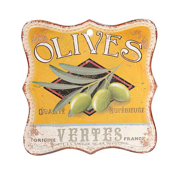Підставка під гаряче квадратна 20 см Olives 2 (858-528)