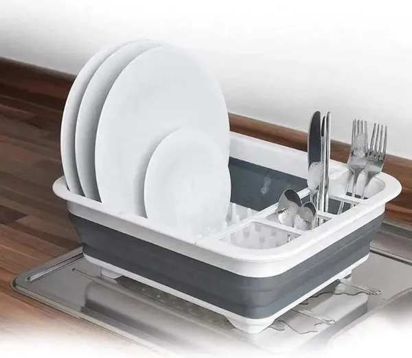 Складана сушарка для посуду Collapsible Drying 00085 — компактне рішення для кухні та організації