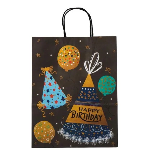 Набір із 3шт подарункових пакетів “Happy Birthday”18,5*25,5 см 9078-003-2 — фото 2