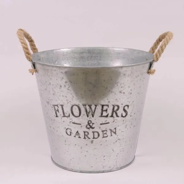 Кашпо металеве Flowers & Garden 37865