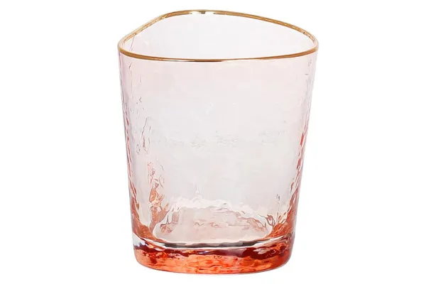 Склянка із золотим кантом Diva Pink 350 мл 579-251