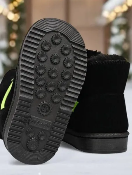 Уггі дитячі A-01 (392218) Розмір 24 Чорні — фото 3