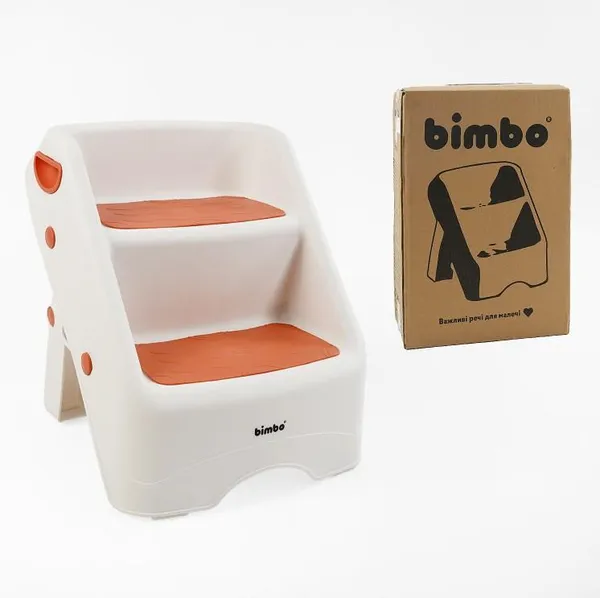 Дитячі сходинки (підставка) Bimbo BM-93758, 32×30×37 см, розкладні, з антиковзкими ступенями