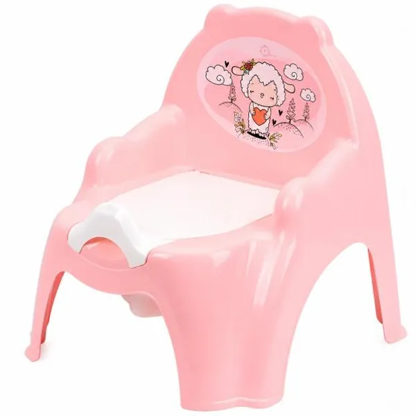 Дитячий горщик Technok Toys 1294 зі знімним контейнером, 34,5×33,5×30 см Рожевий