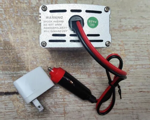 Інвертор 12v в 220 вольт перетворювач 200w + USB заряджання інвентор — фото 2