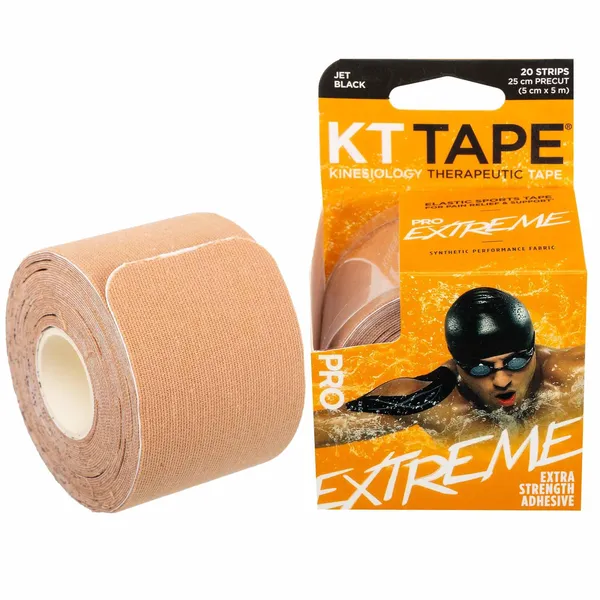 Кінезіо тейп нарізаний для обличчя та тіла Kinesio tape KTTP EXTREME F