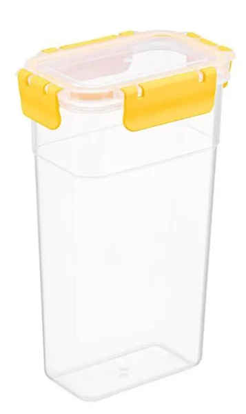 Контейнер високий Idea Home 00968 Clara Box MIX 1,58 л Жовтий (MLM-009