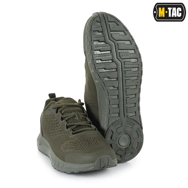 Чоловічі кросівки літні M-Tac розмір 44 (29 см) Олива (Хакі) (Summer Pro Army Olive) — фото 4