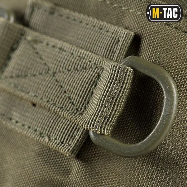 рюкзак 25 л M-Tac Mission Pack Laser Cut Olive з місцем для гідратора та D-кільцях на плечах — фото 5