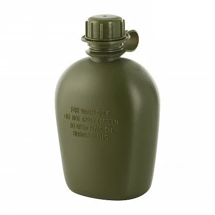 Фляга пластикова для води M-Tac 1 л. Олива